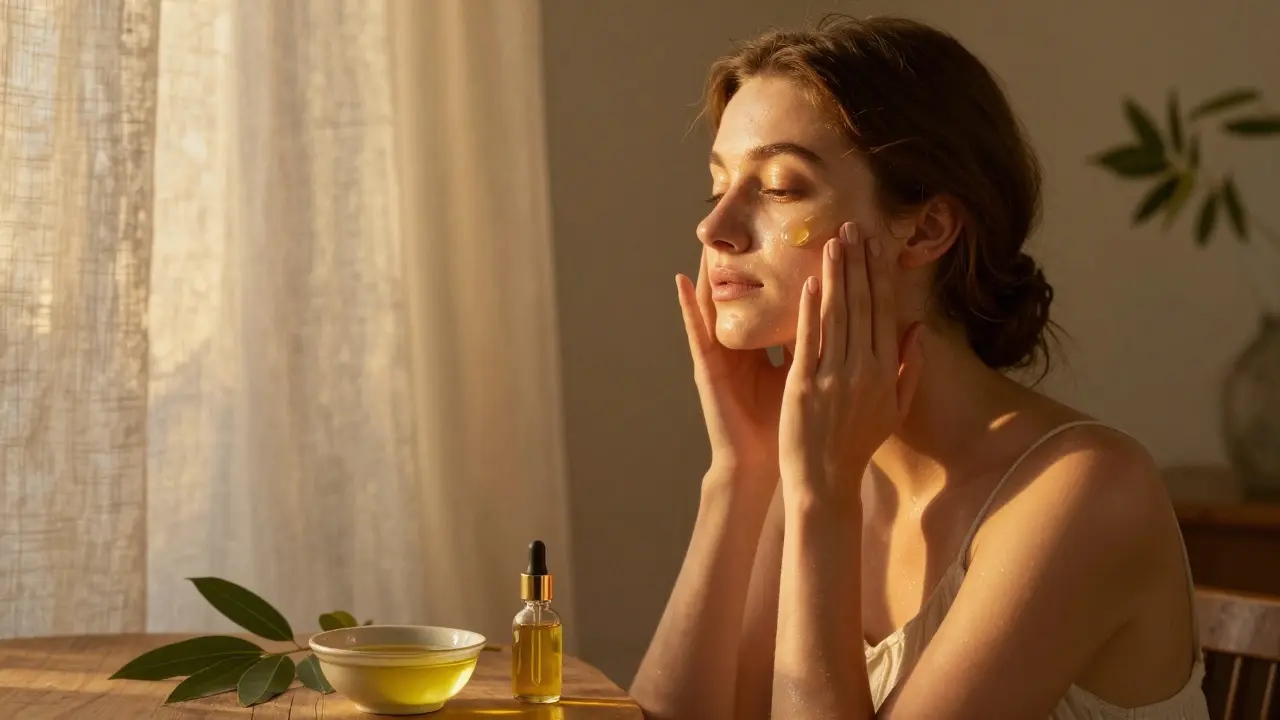 Neem per il viso: proprietà antimicrobiche e antinfiammatorie naturali per pelle acneica e sensibile