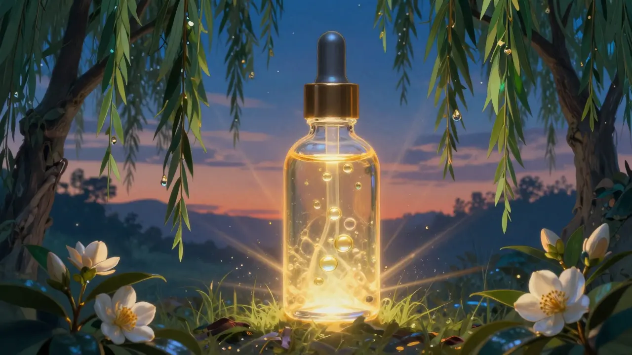 Siero per acne del viso: acido salicilico e tea tree in sinergia