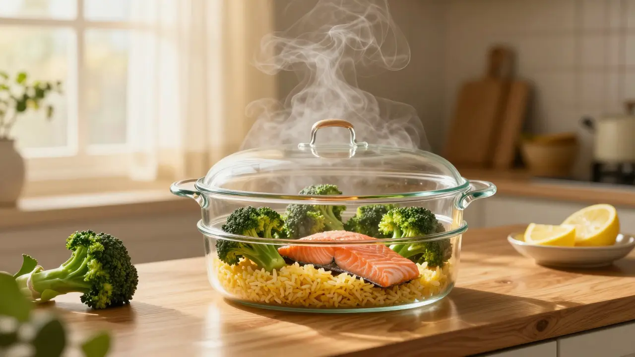 Cotture salutari: vapore, forno e griglia senza eccessi