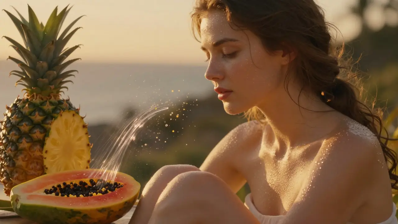 Peeling enzimatico per il viso: come funziona e quali benefici ha davvero