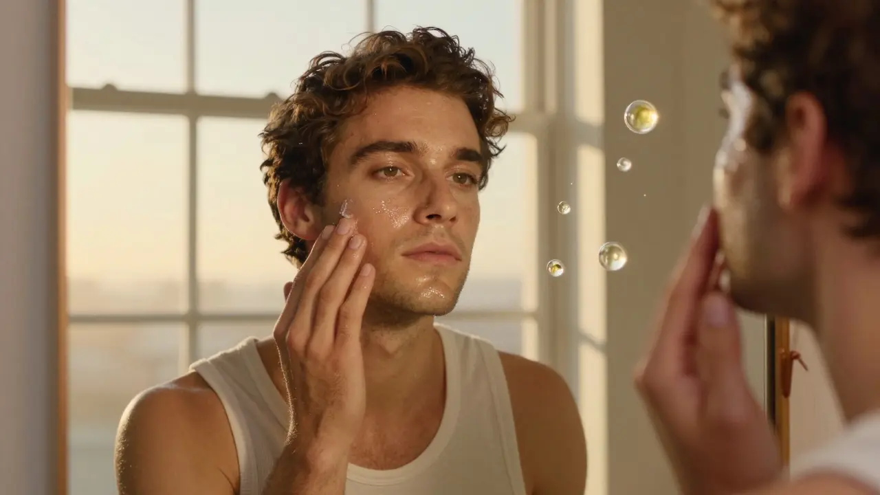 Sieri viso per uomini: come introdurre attivi senza complicazioni